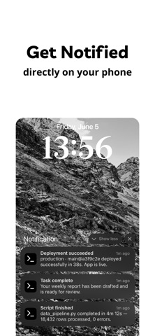 The Notification App screenshot