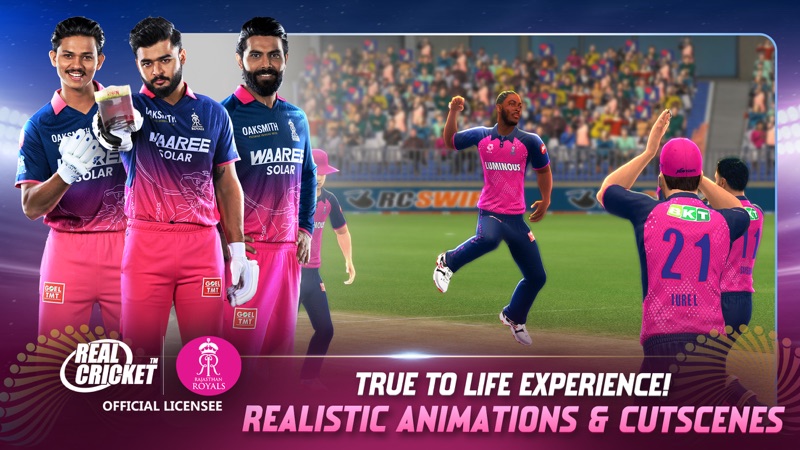 Real Cricket™ Swipe screenshot 9