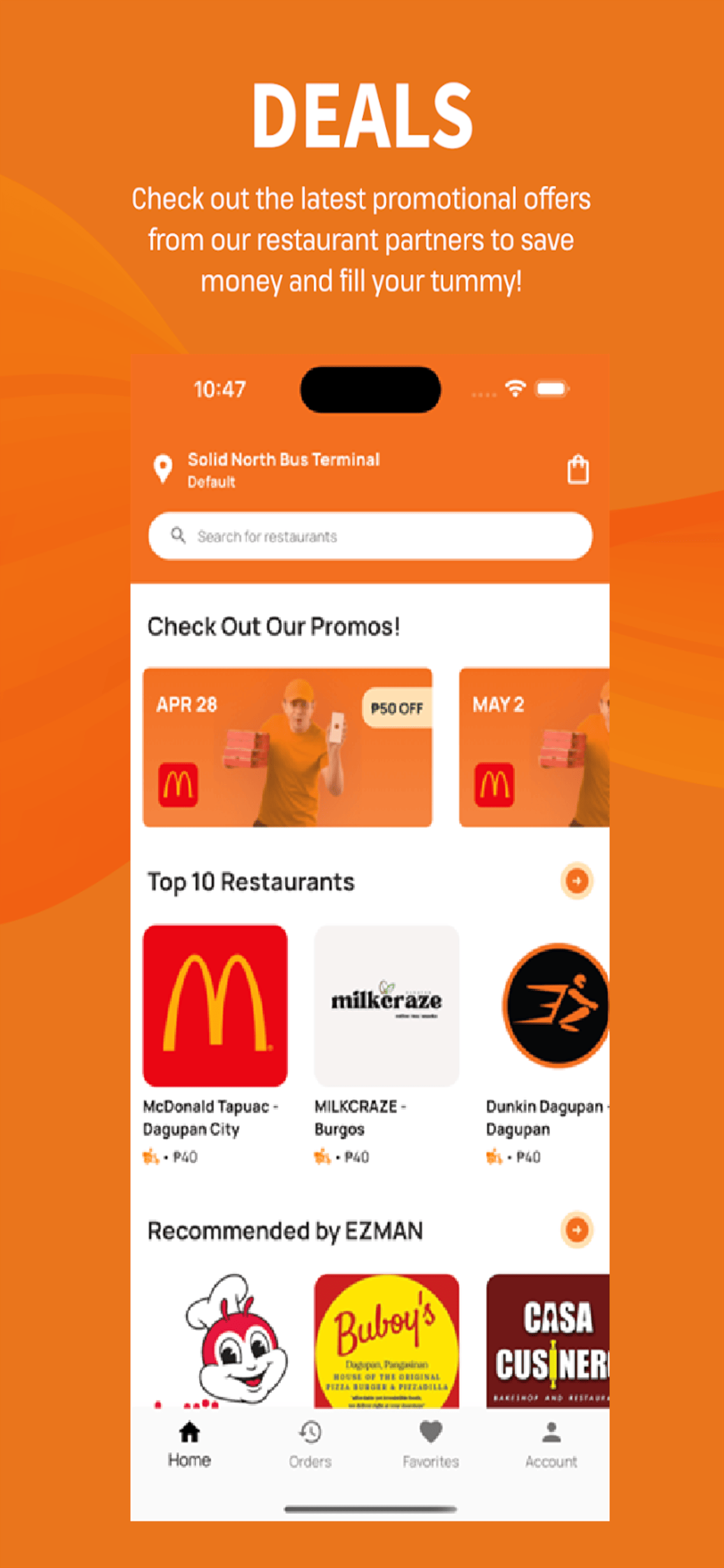 EZman Food & Deliveries