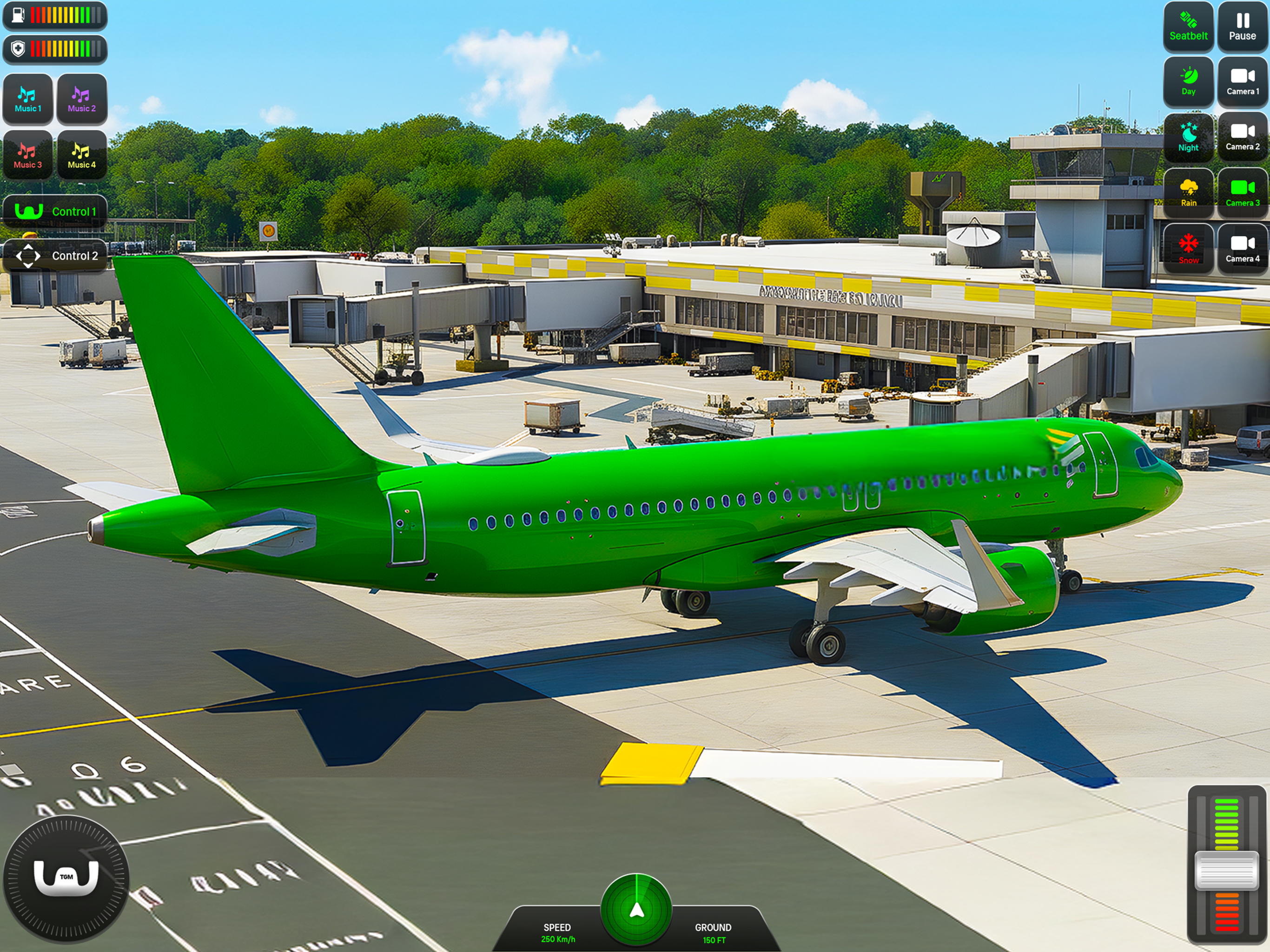 Airplane Fly Simulator Game 3D