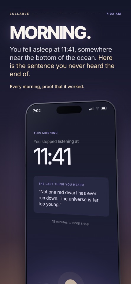 Lullable: Adult Sleep Stories screenshot 8