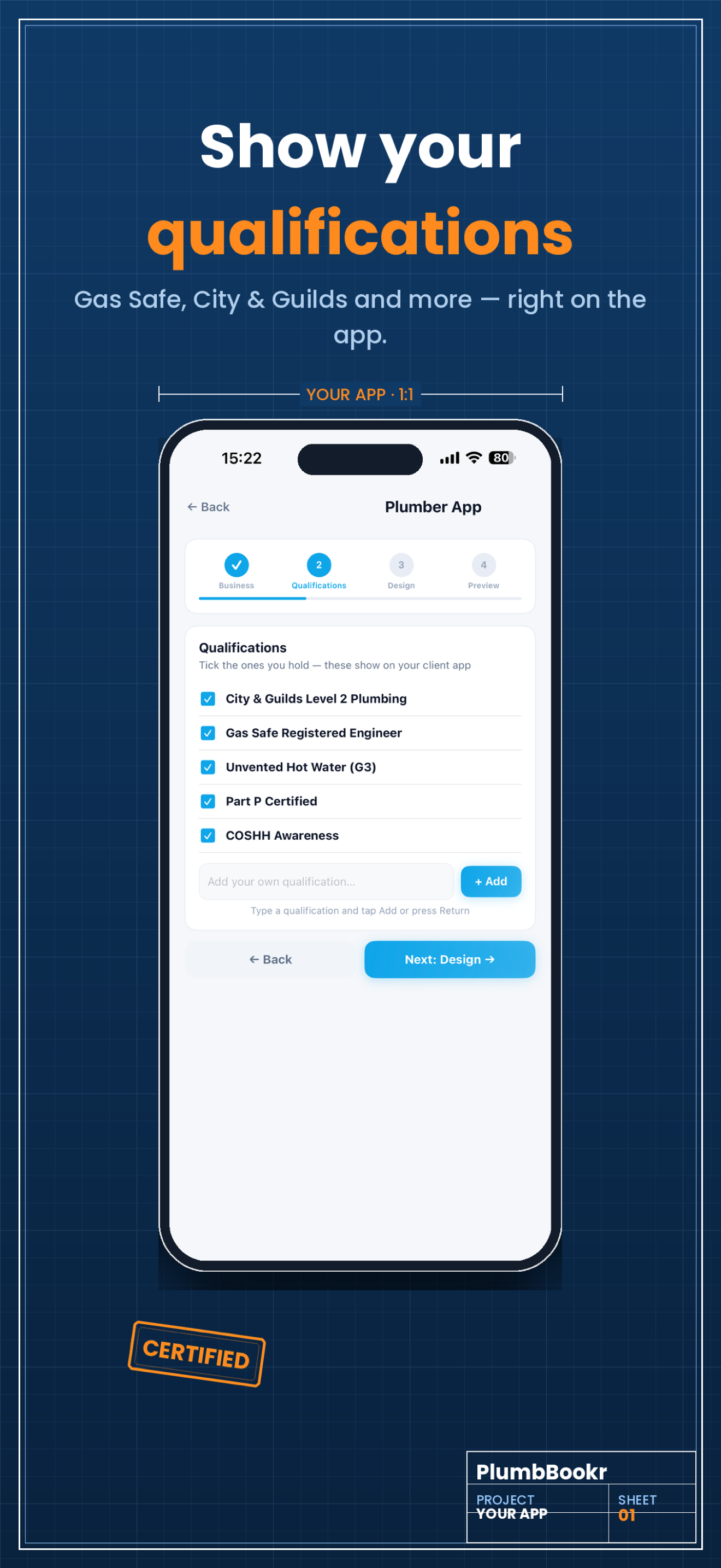 Plumbbookr screenshot 3