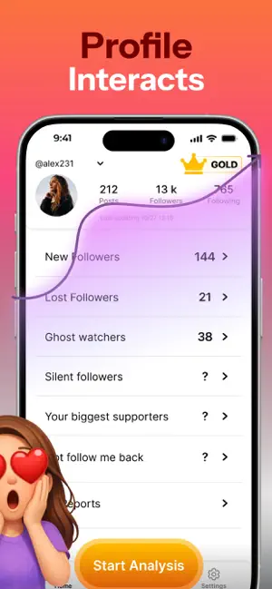 Reports - Unfollow Tracker․ screenshot 4