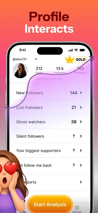 Reports - Unfollow Tracker․ screenshot 4