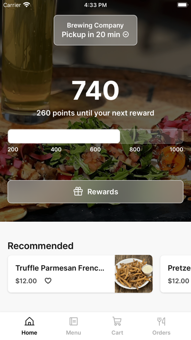 Kettlehead Brewing Company iPhone screenshot 1 - Food & Drink app