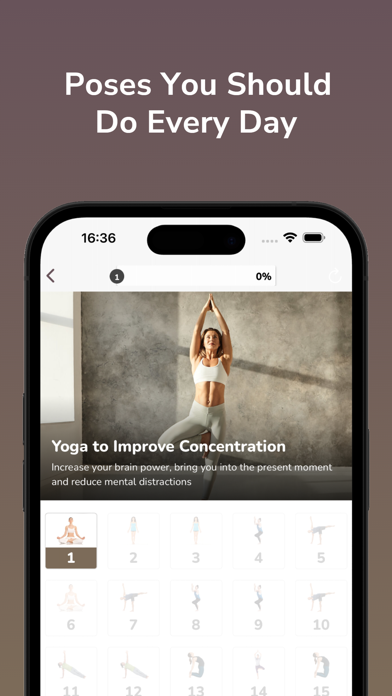 Relaxing Yoga Poses Screenshot