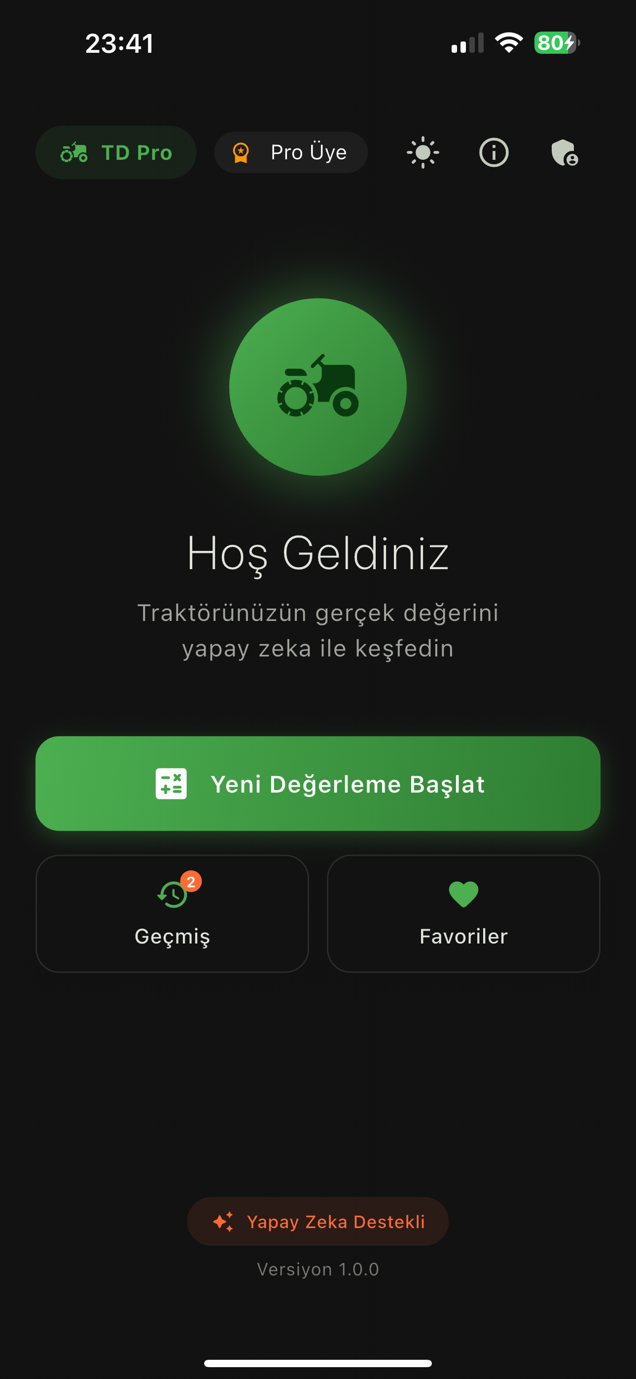 Traktörüm