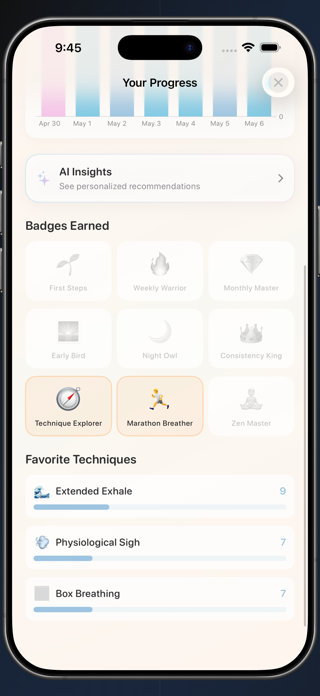 CalmFlowApp Screenshot 3 of 8