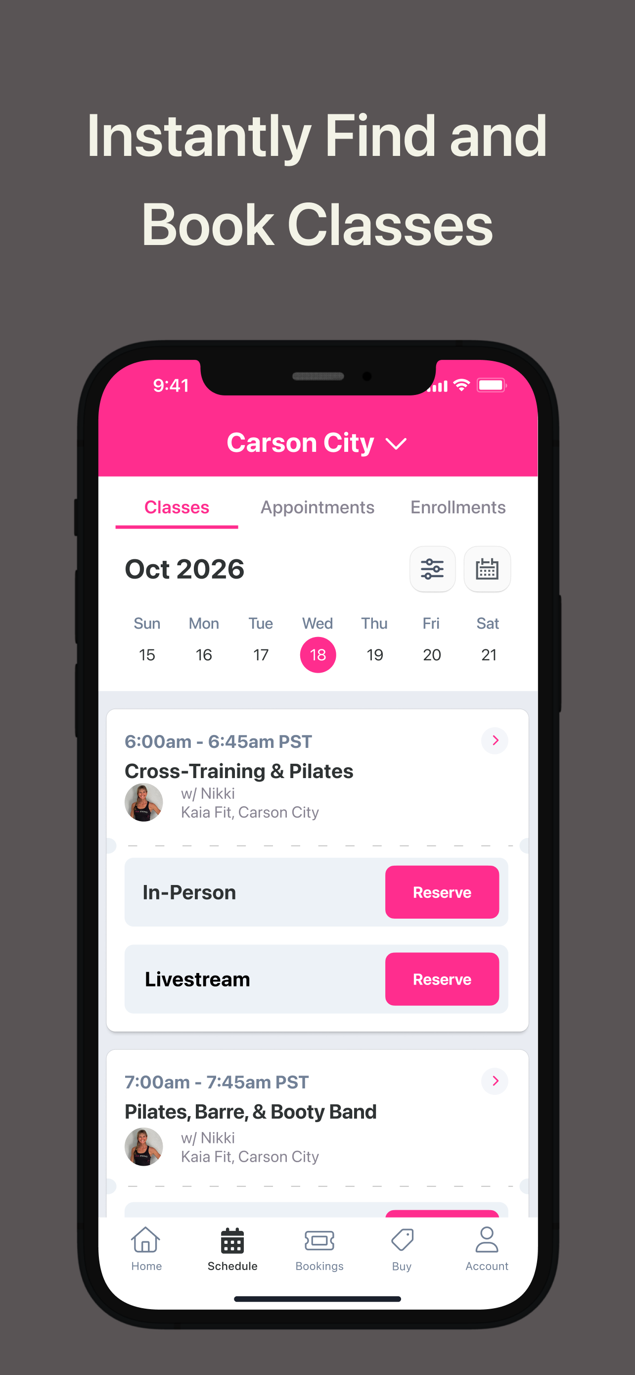 Kaia FIT App screenshot 3