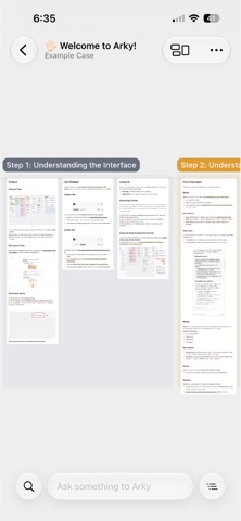 Arky - Your Knowledge Canvas Screenshot 3 of 4