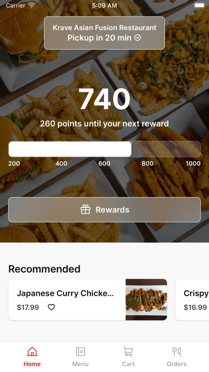 Krave Asian Fusion Restaurant