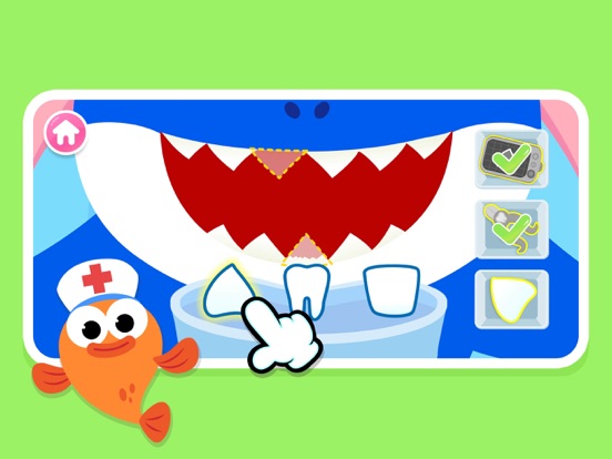 ベビーシャーク歯医者プレイ: ゲームのおすすめ画像1