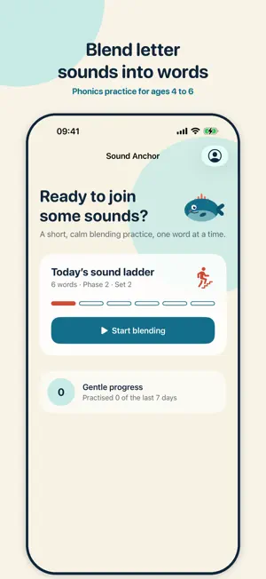 Sound Anchor: Phonics Blending screenshot 1