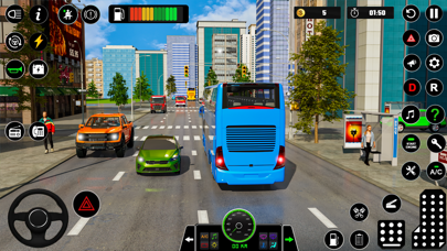 City Passenger Bus Drive Games Screenshot