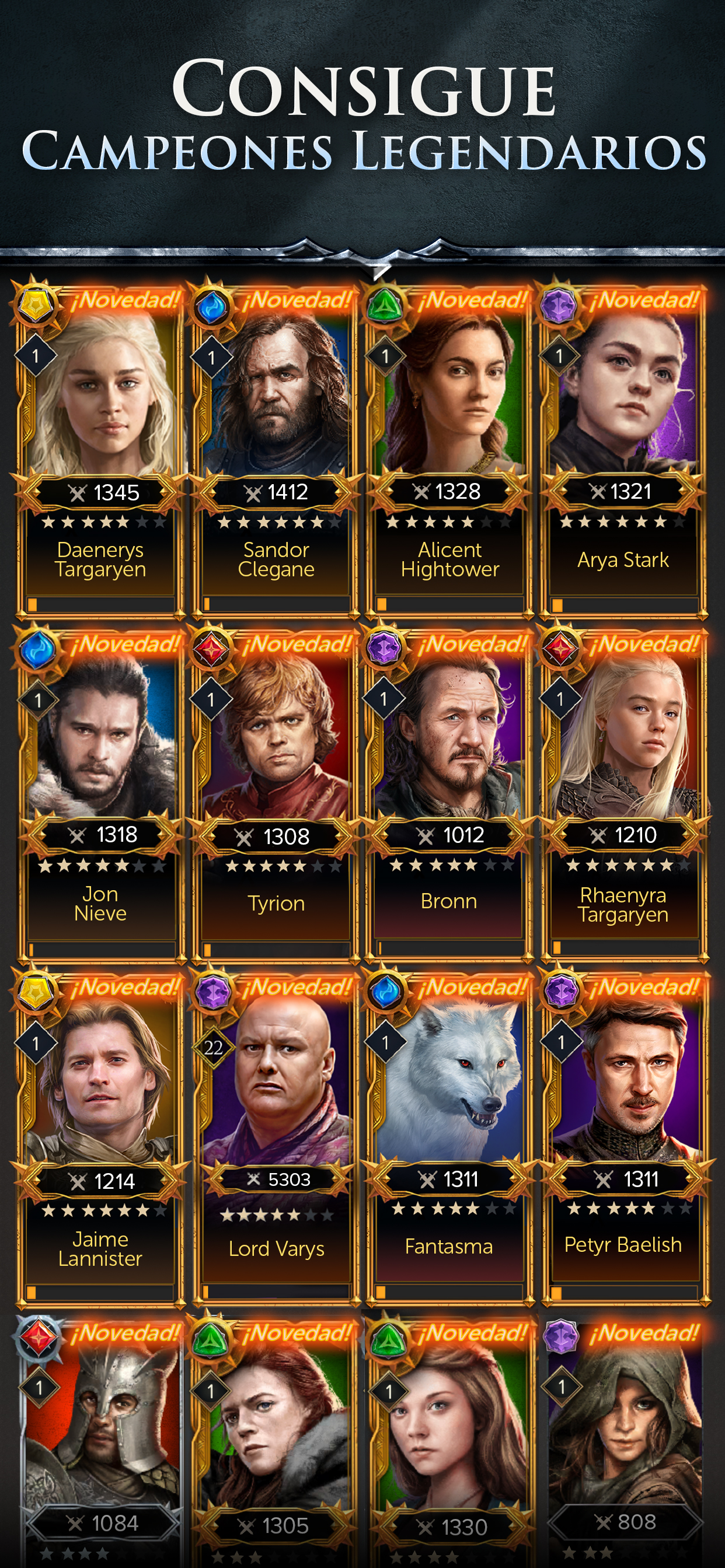 Game of Thrones: Leyendas RPG