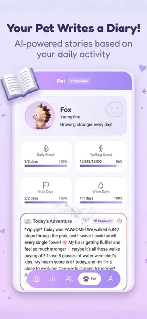 StepPet: Pedometer Pet Buddy screenshot 2
