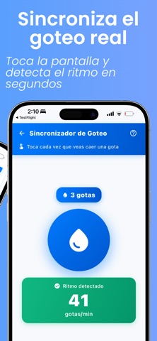 Goterum: Calculadora Goteo IV iPhone screenshot 3