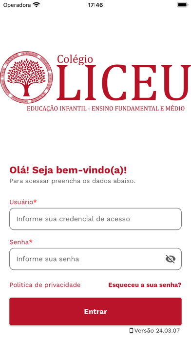 Colégio Liceu Screenshot