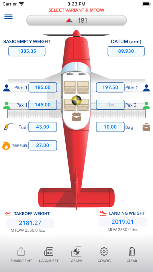 #1. PA28 W&B mobile (iOS) Podle: Pedro Isidoro
