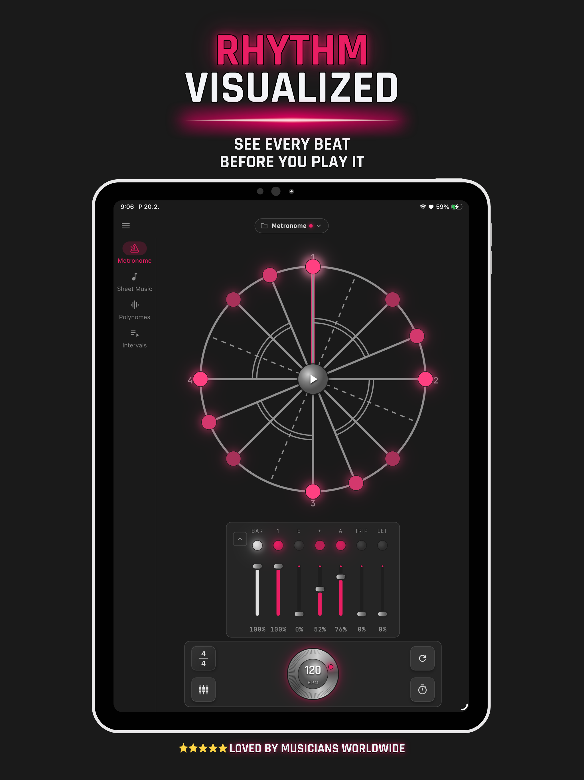 Metronome Lab: Bpm Counter