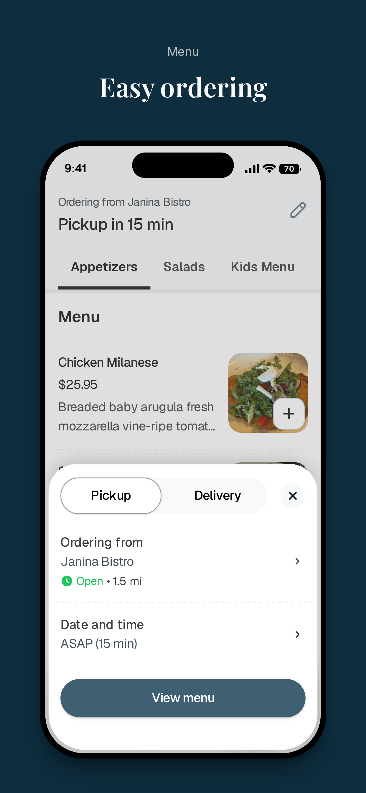 Janina Bistro screenshot 3