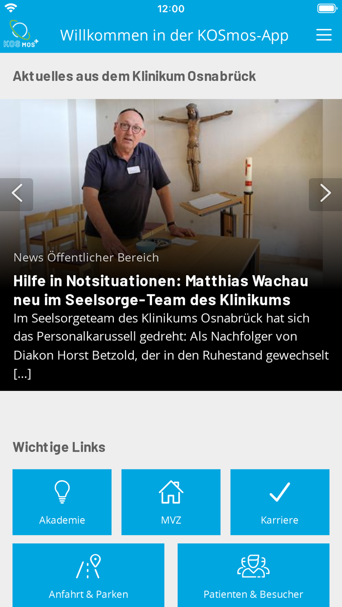 KOSmos - Die KOS-App