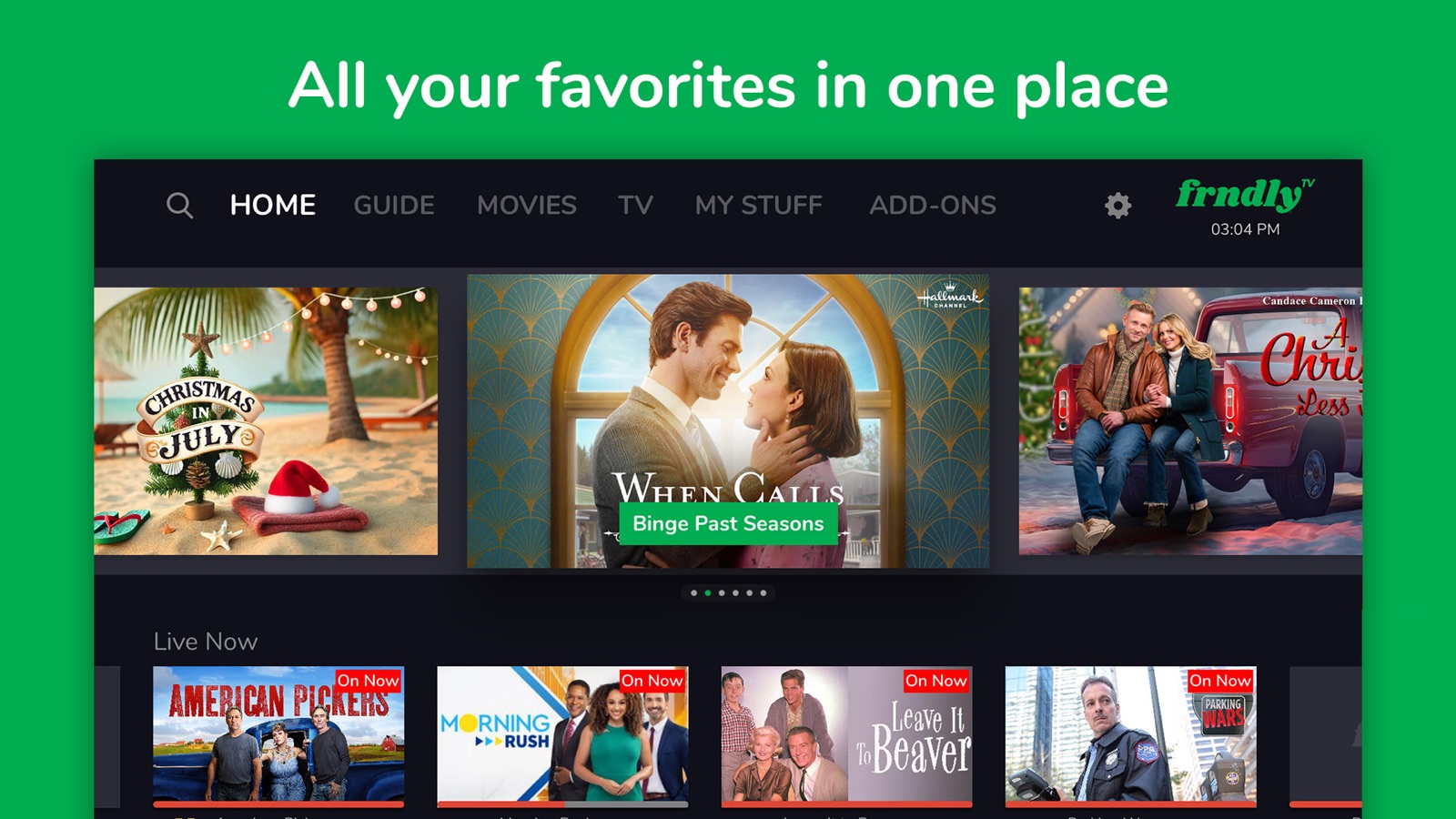 Frndly TV apple_tv screenshot 2