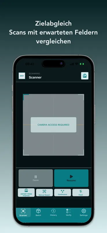 GS1 Barcode UDI Feldprüfung screenshot 7 of 8