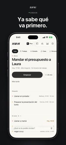 Screenshot 3 of NOW: Una cosa a la vez App