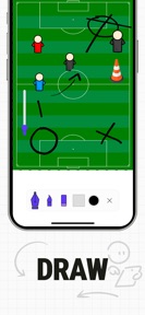 Soccer tactics board - Sply screenshot