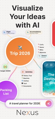 Mind Map AI: Whiteboard Canvas Screenshot 1 of 6