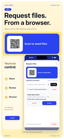 Likz Drop: File Transfer Screenshot 7 of 7