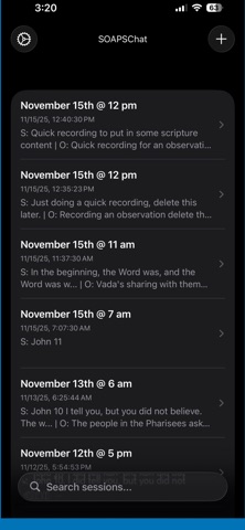 SOAPS Chat Screenshot 2 of 4