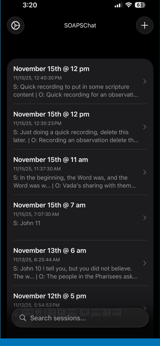 SOAPS Chat Screenshot 2 of 4