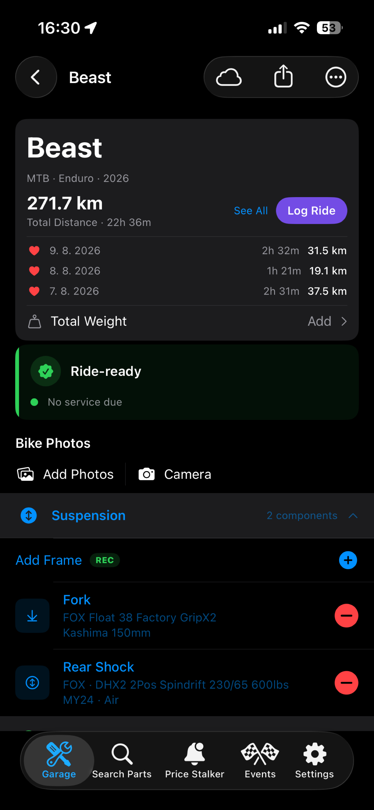 TrailRig screenshot 2