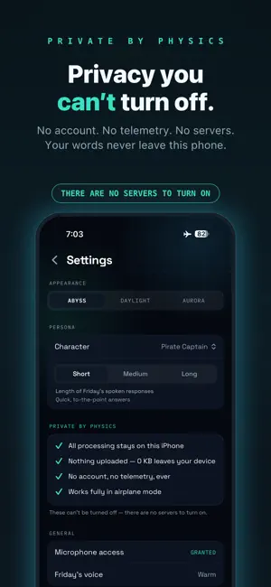Talking Friday: AI Voice Chat screenshot 3