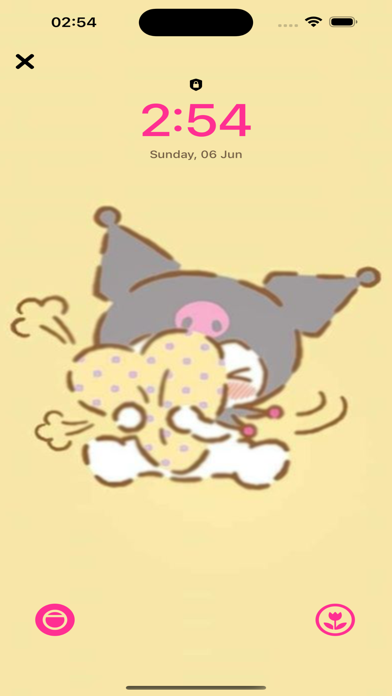 Lovely Kuromi wallpaper 4k Screenshot