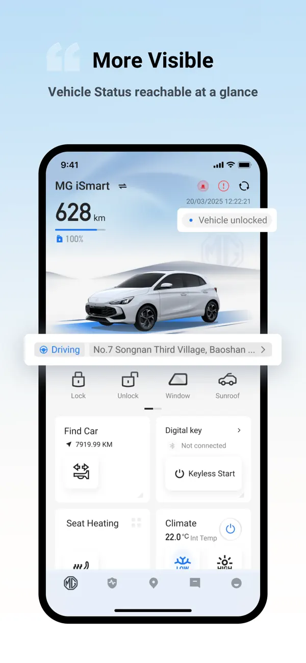 Screenshot #1 pour MG i–SMART