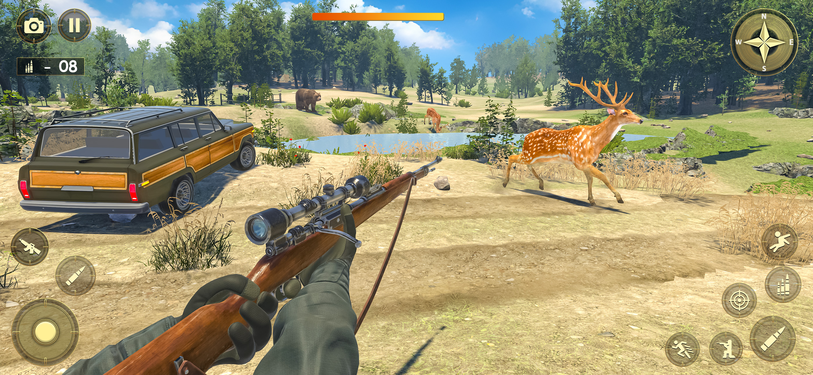 Animal Chasing: City Hunt 3D