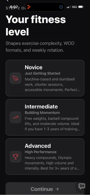 RecordFit screenshot 1