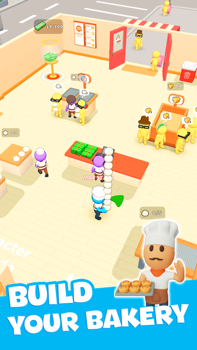 Idle Bakery Empire: Cafe Game Screenshot