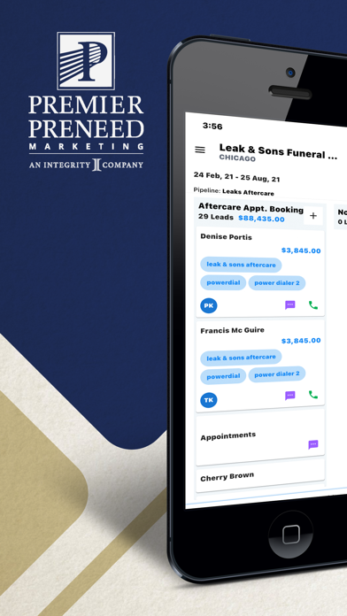 Screenshot #1 pour Premier Preneed 360 Platform