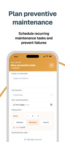 Maintenance Management Fixeets screenshot