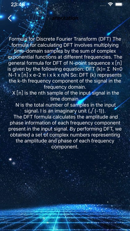 DiscreteFourierTCalculator