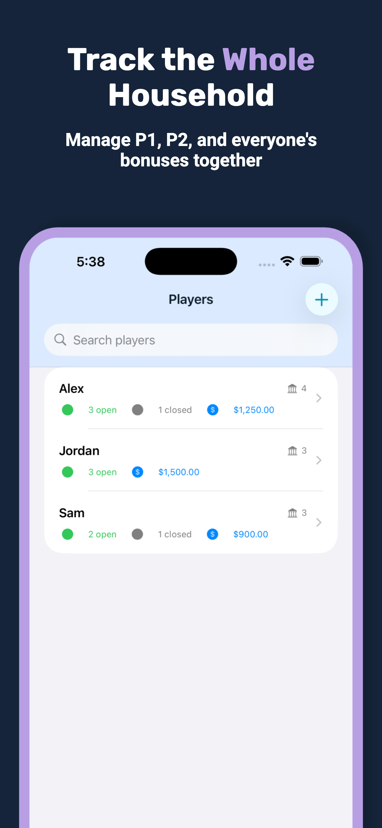 BonusLedger: Track Bank Bonus