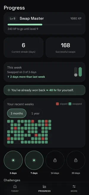 Swaply: Change Your Habits screenshot 3