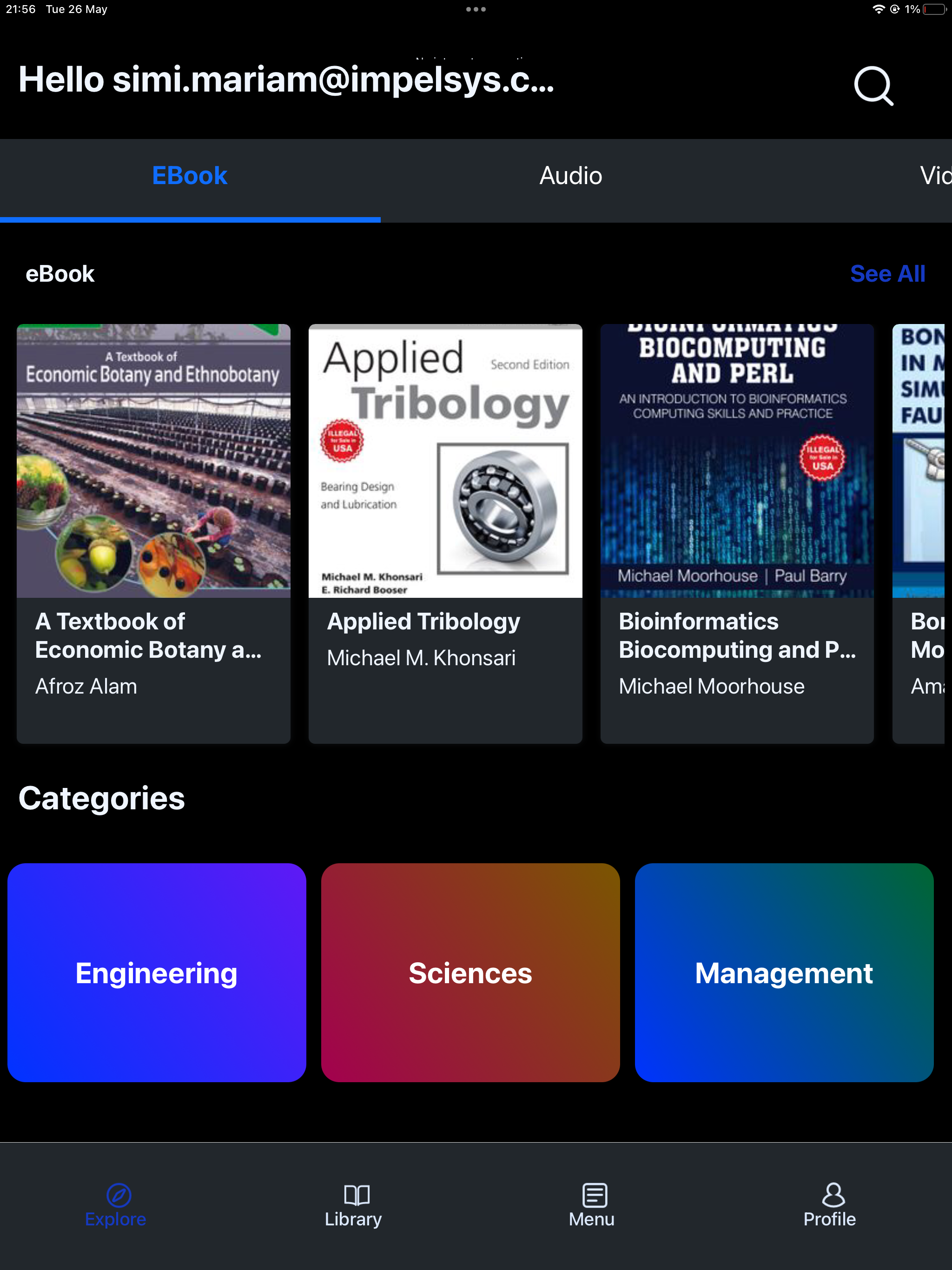 Wiley eBooks Reader