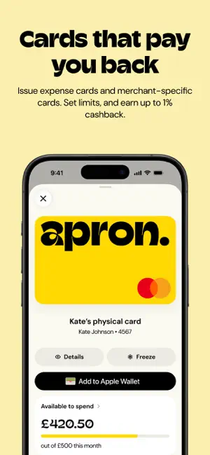 Apron screenshot 3