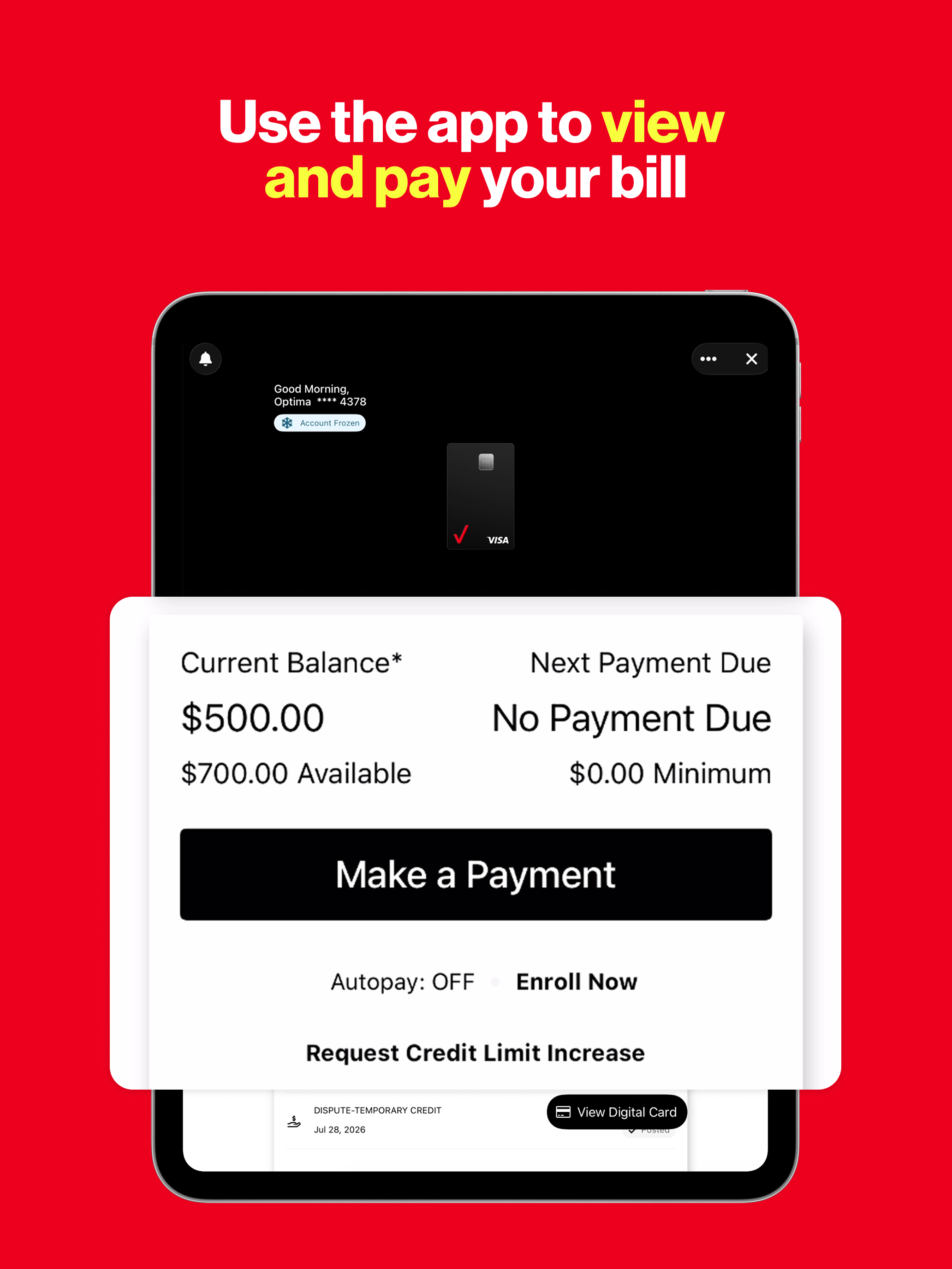 Verizon Visa® Card screenshot 14