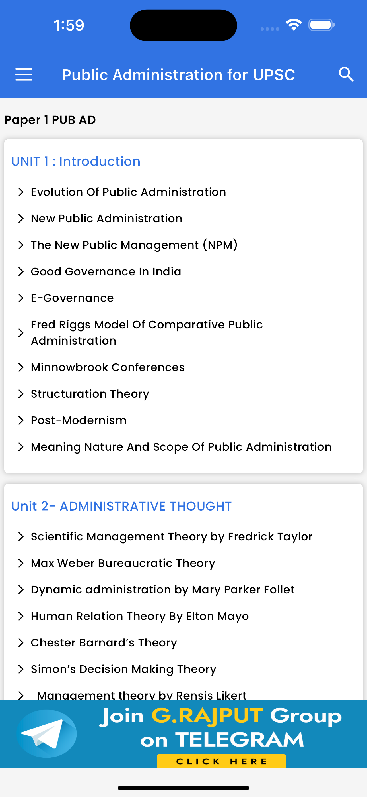 Public Administration for UPSC